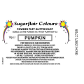 Sugarflair Powder Puff Edible Pump Spray Lustre Dust 10g - Pumpkin