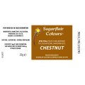 SugarFlair Spectral Concentrated Edible Paste Food Colouring - Chestnut