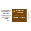 SugarFlair Spectral Concentrated Edible Paste Food Colouring - Dark Brown