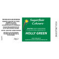 SugarFlair Spectral Concentrated Edible Paste Food Colouring - Holly Green