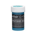 Sugarflair KINGFISHER BLUE Pastel Paste Gel Edible Concentrated Food Colouring