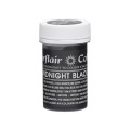 MIDNIGHT BLACK Sugarflair Pastel Paste Edible Concentrated Food Icing Colouring