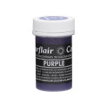 Sugarflair PURPLE Pastel Edible Food Colouring Colour Paste Gel For Icing 25G