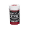 Sugarflair SCARLET RED Pastel Paste Gel Edible Concentrated Food Icing Colouring