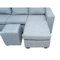 Andre 3 Seater Sofa - Light Grey