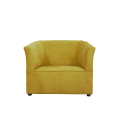 Prince Tub Chair - Yellow Velvet
