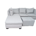 Bava Corner Couch - Light Grey - Left Hand