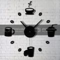 DIY Fashion Acrylic Self Adhesive Interior Wall Creative Decoration Clock *LOCAL STOCK*