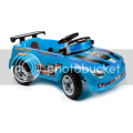Battery Powered Ride-on Race Car