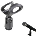 Flexible Rubberized Mic Clips Holder For Instrument Microphone Stand