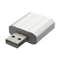 Alloy USB 2.0 External Audio Sound Card Virtual 5.1 Plug and Play Channel Adapter