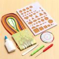 7PCS 12 Colors Paper Quilling Tools Board Quilling Kit Crimper Paper Artwork Tool
