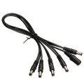 5 Way Guitar Effect Pedal Daisy Chain Power Supply Cable Splitter