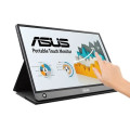Asus Monitor Touch Portable Monitor  15.6-Inch Ips Full Hd 10-Point Touch Hybrid Signal Soluti...