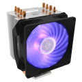 Cooler Master H410 Compact Air Tower With 92Mm Rgb Led Fan And 4 Heat Pipes