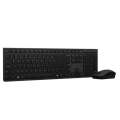 Lenovo Professional Wireless Rechargeable Combo Keyboard And Mouse-Us English