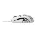 Cooler Master Mm 710 Gloss White Ultra Light 53G Gaming Mouse Ultraweave Paracord Cable Pixart Pmw33