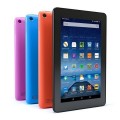Amazon Kindle Fire, 7" Display, Wi-Fi, 8GB - Blue / Black / Tangerine / Magenta