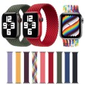 Nylon Single-turn Braided Watch Band For Apple Watch Series 9&8&7 41mm / SE 3&SE 2&6&SE&5&4 40mm / 3