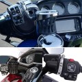 Motorcycle Drinking Holder Cup for Honda GL1800(Black)