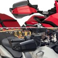 Motorcycle ABS Hand Guards Protectors for Honda X-ADV 750 CRF1100l 2021(Red)