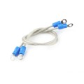 Car Universal Pull Wire Hood Lock(Blue)