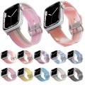 Frosted Translucent Silicone Watch Band For Apple Watch Ultra 49mm&Watch Ultra 2 49mm / Series 9&8&7