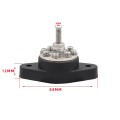 CP-4099 5/16 inch M8 RV Yacht 8-way Terminal Stud with 2pcs M5x20 Screws(Black + Red)