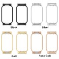 For Xiaomi Smart Band 8 Active / Redmi Band 2 Metal Frame Watch Protective Case(Black)