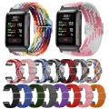 For Huawei Watch D Adjustable Woven Nylon Watch Band(Rainbow)