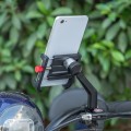 PROMEND SJJ-275E Bicycle Aluminum Alloy Phone Holder for Handlebar (Black)