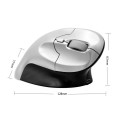 G70 Wireless & Wired Vertical Mouse Ergonomic Optical Mouse, Style: Wireless Charging Version