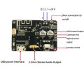 2 PCS XY-WRBT Bluetooth 5.0 Decoder Board Stereo Audio Module Wide Voltage Speaker Amplifier Without