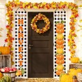 30 x 180cm Thanksgiving Day Couplet Decoration Porch Hanging Flag(Fall Harvest)