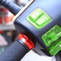 Motorcycle Headlight Horn Steering Switch Accessories(5 in 1 Orange)