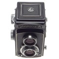 Yashica-A TLR 120 film camera Copal shutter Yashimar 1:3.5 f=80mm clean lens - Yashica