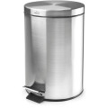 Brushed Stainless Steel Step Pedal Bin