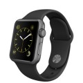 Apple Watch: Sport - 42MM Space Grey Aluminium Case With Black Sport Band