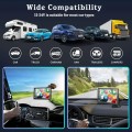 Wireless Apple CarPlay Android Auto Pad - supports iPhone and Android / Screen Mirror Reverse Camera