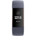 Fitbit Charge 3 Fitness Activity Tracker - Rose Gold / Blue Grey (Sports Watch)