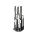 Berlinger Haus - 5 Pieces Stainless Steel Kikoza Collection Knife Set with Stand - (PLEASE READ)