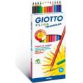 Giotto Elios TRI Coloured Pencils (12 Pack)