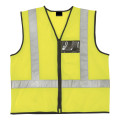 Reflective Jacket with Zip and ID Pouch - Various Colours Lime 3XL