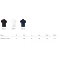 180g Pique Knit Ladies Polo Golf Shirt - Various White S