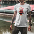 TON "Darkslide Red Skull" Unisex Premium T-Shirt - White S