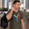 TON "SA Flag Punisher" Unisex Premium T-Shirt - OD M