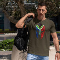TON "SA Flag Spartan" Unisex Premium T-Shirt - OD 2XL