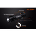 Folomov 18650S 960 Lumen Multifunction USB Rechargeable Tactical Flashlight - Gunmetal