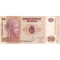Congo - 50 Franc, 2007, Crisp UNC, p,
