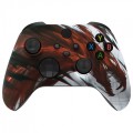 XBOX SERIES S/X Controller Soft Touch Front Faceplate Blood Wyrm